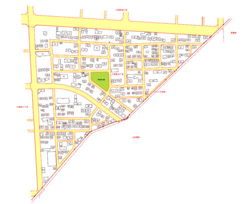 群馬県前橋市2023年11月11日区画整理事業住所変更区域図他１